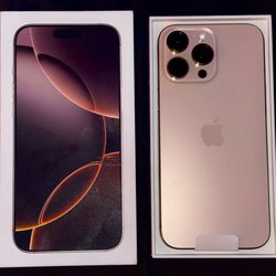 NEW iPhone 16 Pro Max 256gb w/ 1 Year Warranty AT&T ONLY