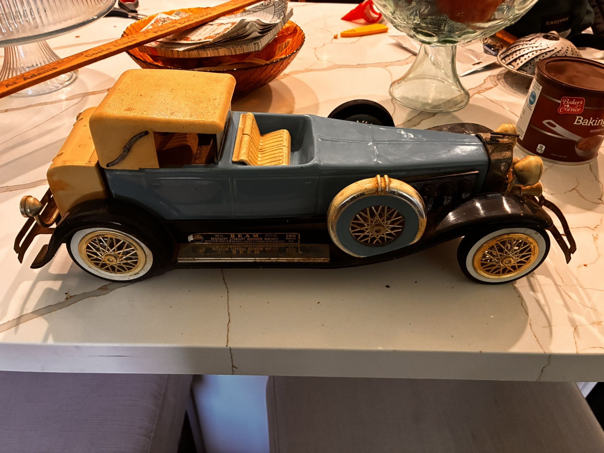 Vintage Rolls-Royce alcohol decanter