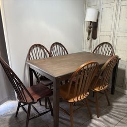 Dining Table With 6 Chairs