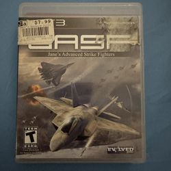 PS3 Janes Advanced Strike Fighters