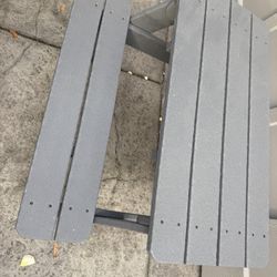 Kids polywood Picnic Table 
