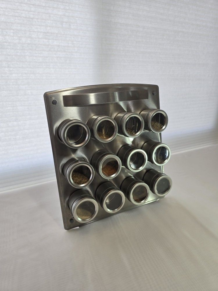 Magnetic Spice Rack