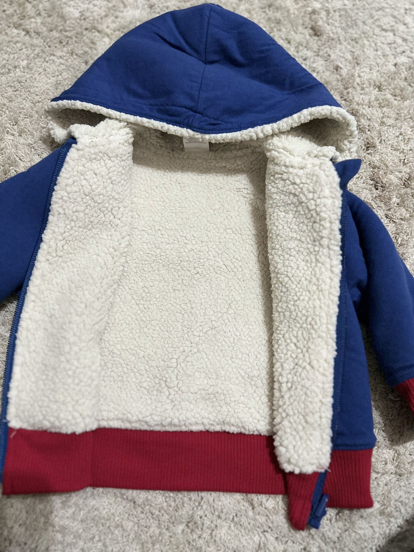 Toddler boy Sherpa Jacket
