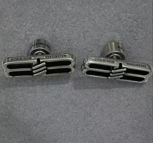 Fashion brass earrings for women silver