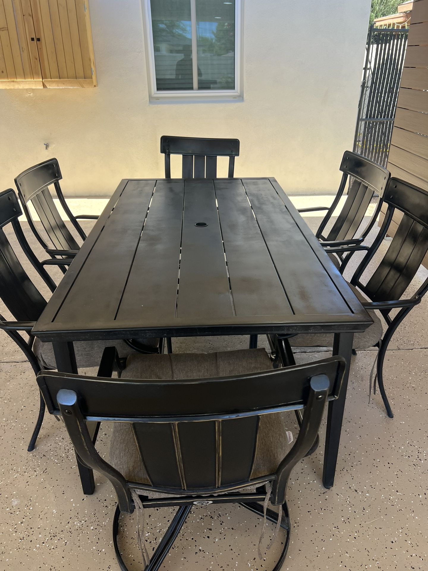 7 piece outdoor dining set