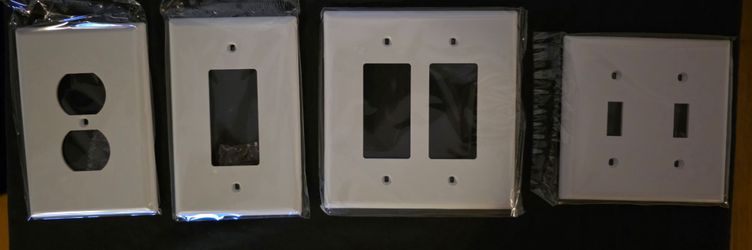 Light and Outlet faceplate bundle