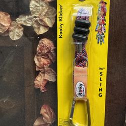 Kooky Klickers Sling Cord Accessory Adjustable Slider Sturdy Carabiner Clip