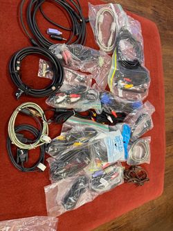 Mixed Lot of AV and Data Cables