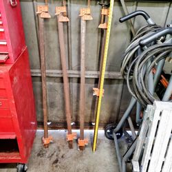 4  Made In The USA Jorgensen  7203 / 7202 / 7201  Bar Clamps  