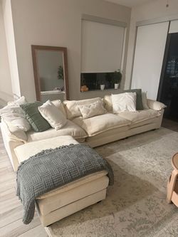 White Sectional Couch