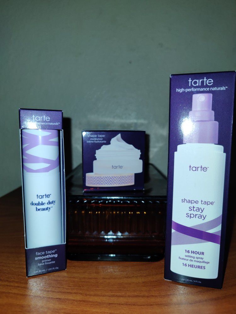 All Brand New! 🟪    tarte-high performance naturals Face/Make Up Products - Shape Tape (((PENDING PICK UP TODAY 5-6pm)))