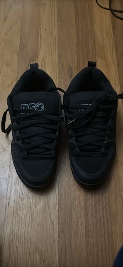 DVs black chunk skate shoe