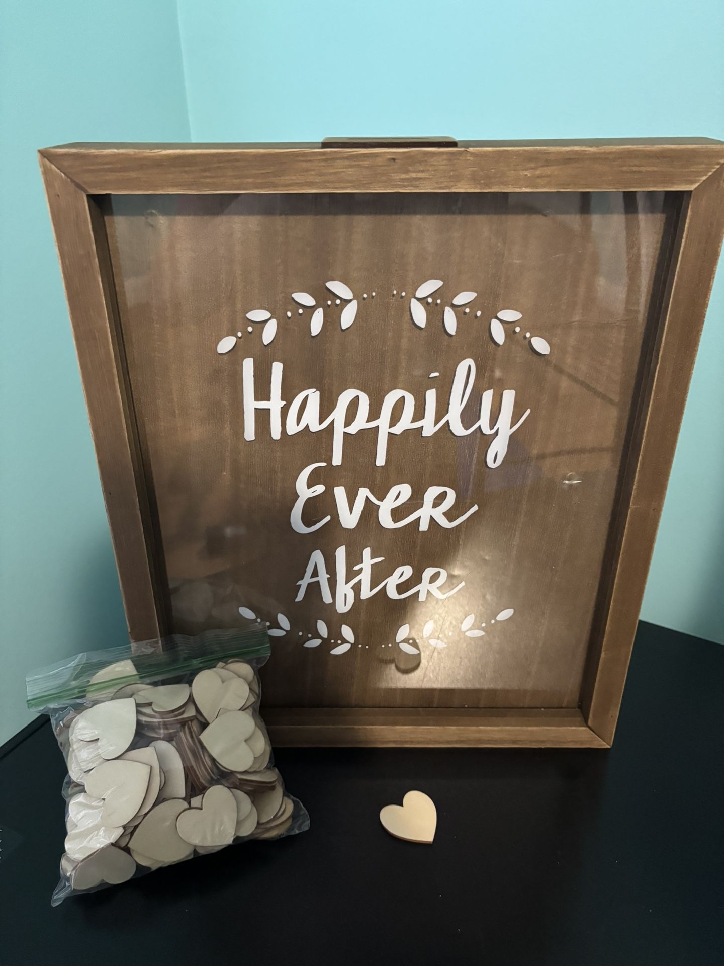 Rustic Happily Ever After Shadow Box