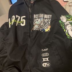 Rick & Morty Members Only jacket 