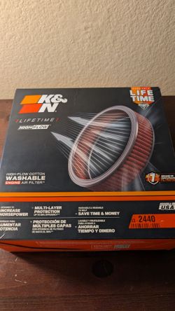 K&N Lifetime Washable Air Filter 33-2440