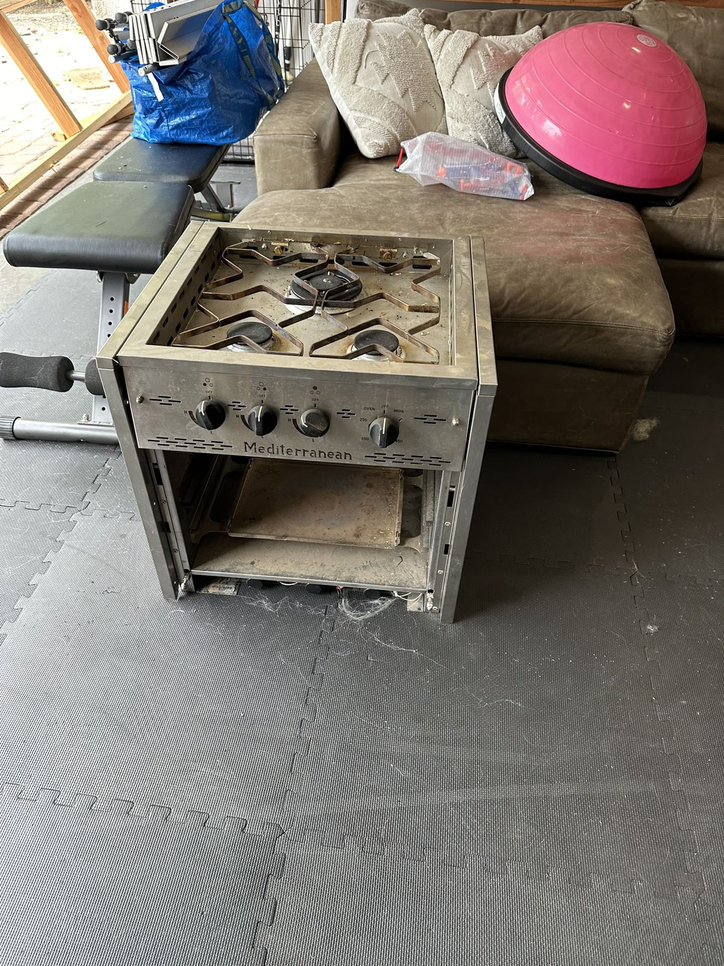 RV/ Boat Oven Stove Combo 