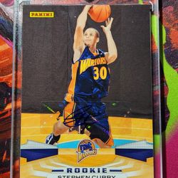 Stephen Curry 2009-10 Panini Inscriptions Autograph Rookie #357 🔥🔥 Warriors 