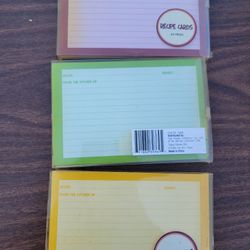 Recipe Cards