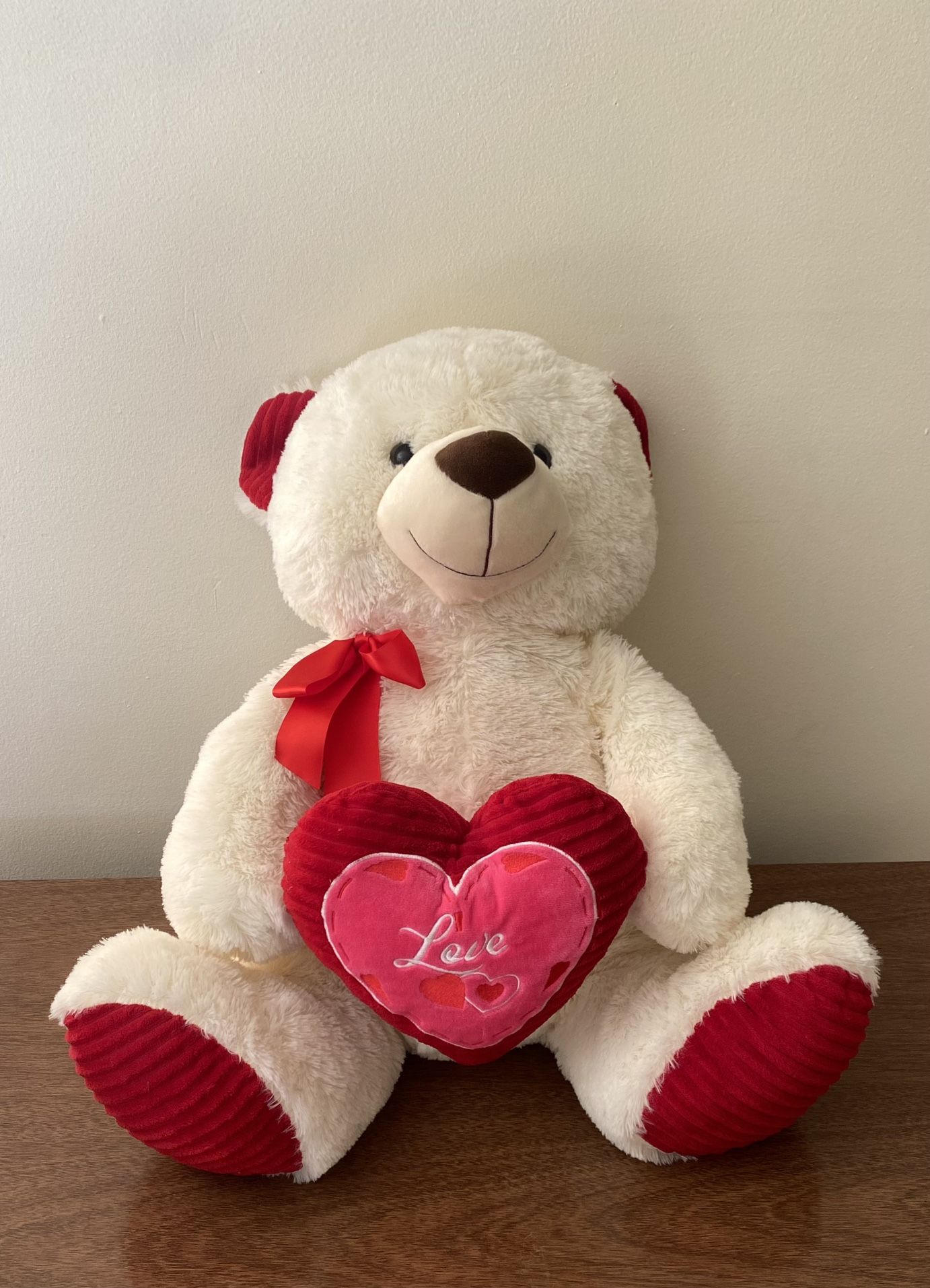 Big Teddy Bear for Valentine’s Day