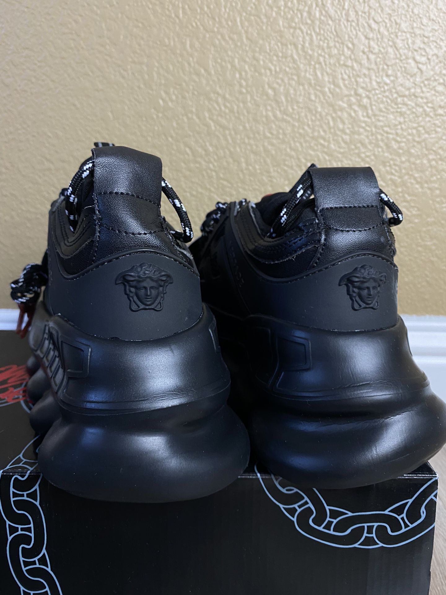 Versace Chain Reaction Unboxing & On Feet Detailed Review 