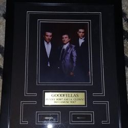 Professionally Framed Goodfellas Picture With Two Bullets