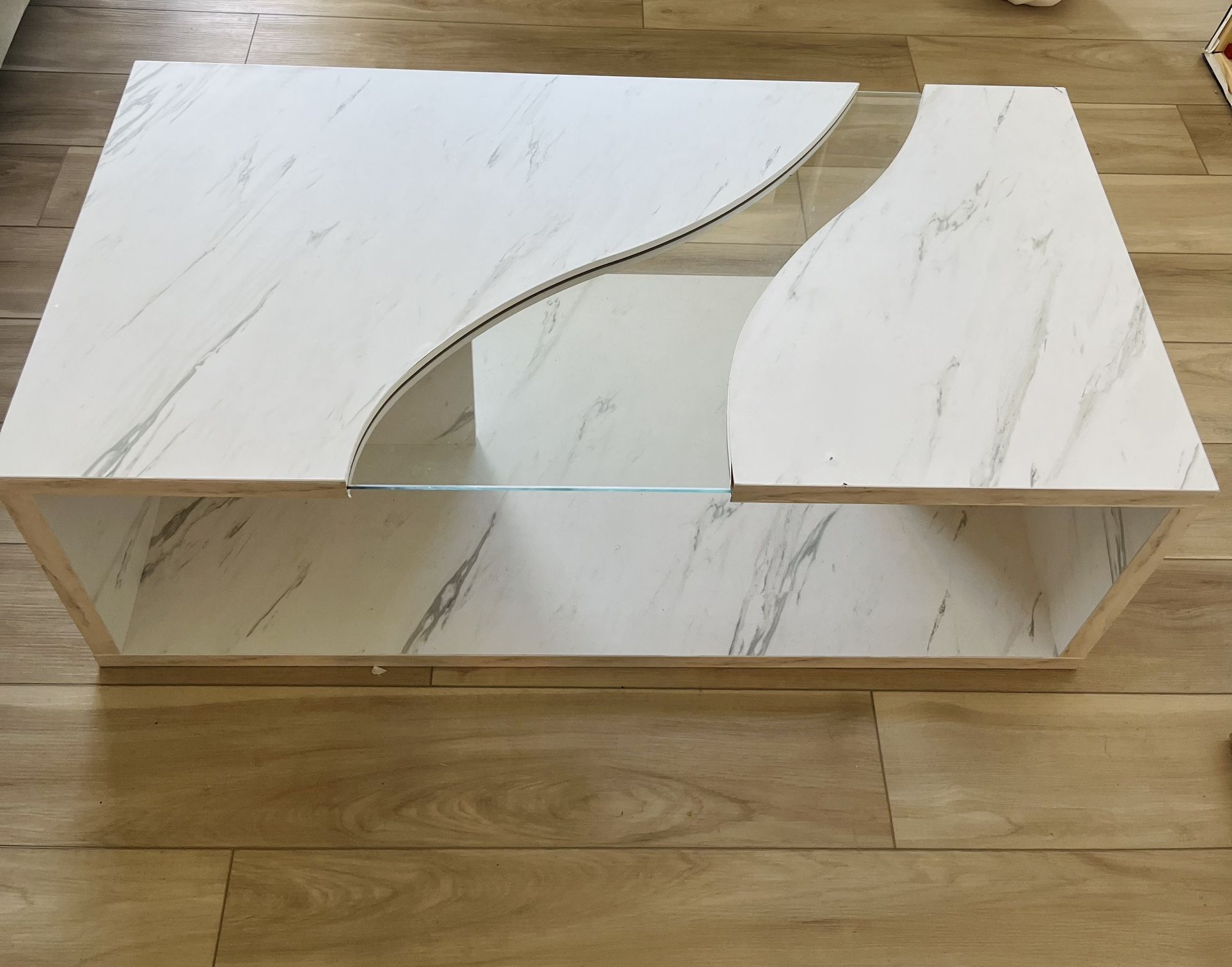 Modern Marble Design Coffee Table 
