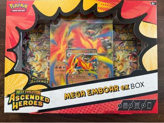 Pokémon Mega Emboar Ex Box