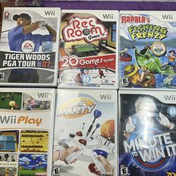 Nintendo Wii Game Lot