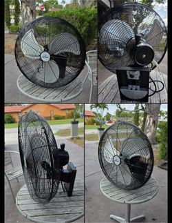 Brand New 20" wall mount fan weatherproof read description for details 