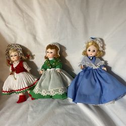 Madame Alexander Various International Dolls