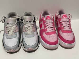 Girls pink Air Force 1