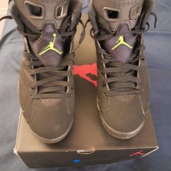 Air Jordan 6 Retro " Electric Green " Sz. 8