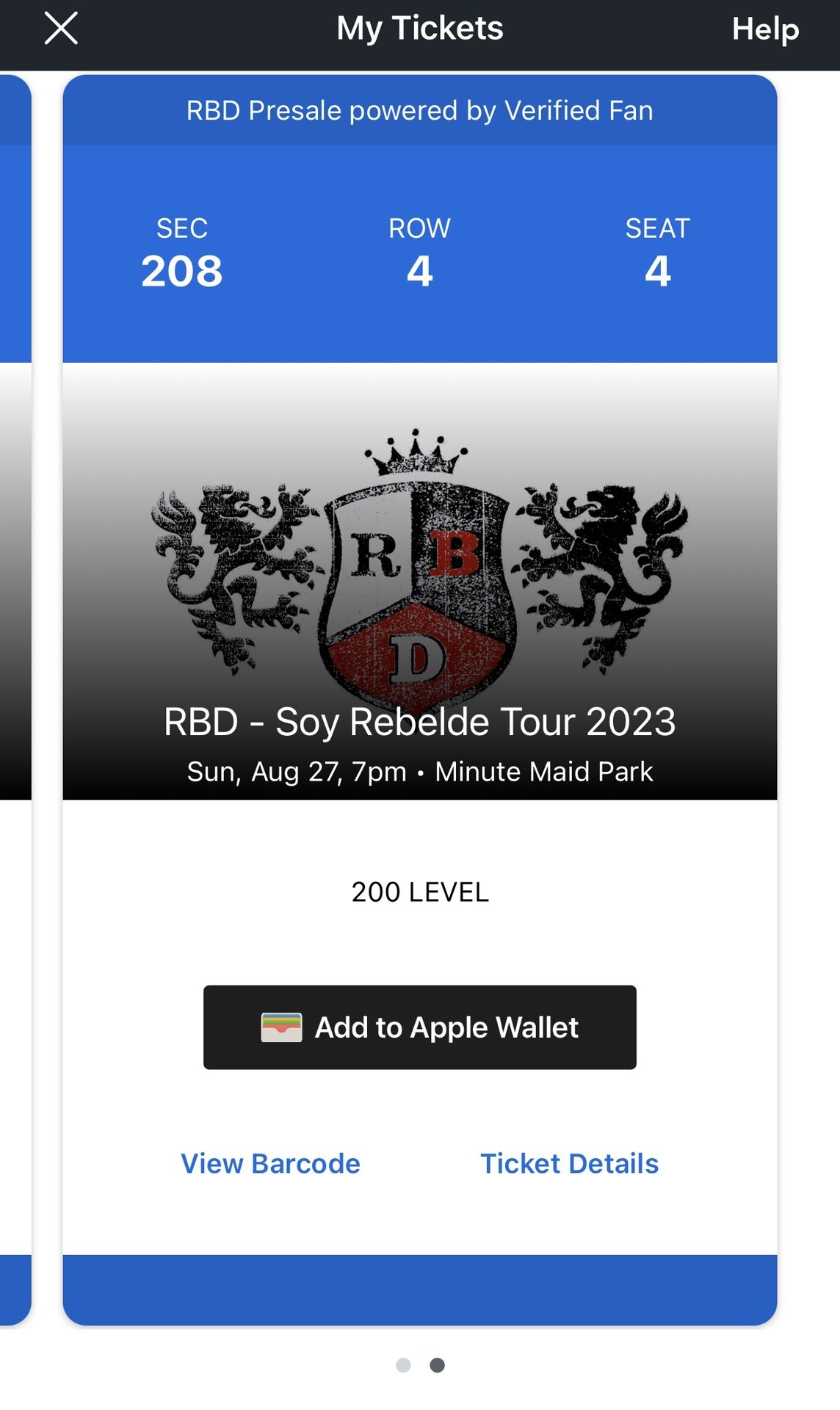RBD- Soy Rebelde Tour 2023