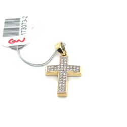 10kt Gold Diamond Cross Pendant.2ctw 1.50grams 1730732