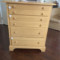 Dresser with Earthquake straps 