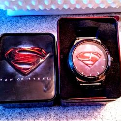 2014 D.C. COMICS MEN'S SUPERMAN WATCH 