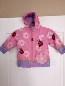 Stephen Joseph Ladybug Rain coat size 2T