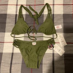 Olive Green Bikini Set *Never Worn!*