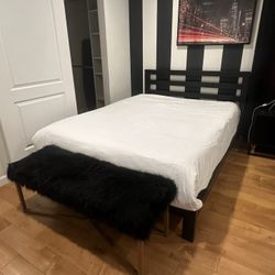 Queen Bed Frame With Headboard