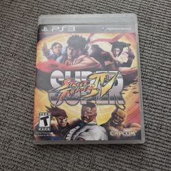 PlayStation 3 Super Street Fighter IV (Used)