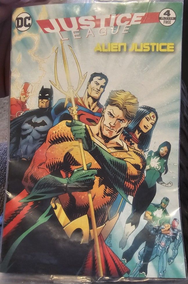 Justice League Alien Justice mini Comic Book