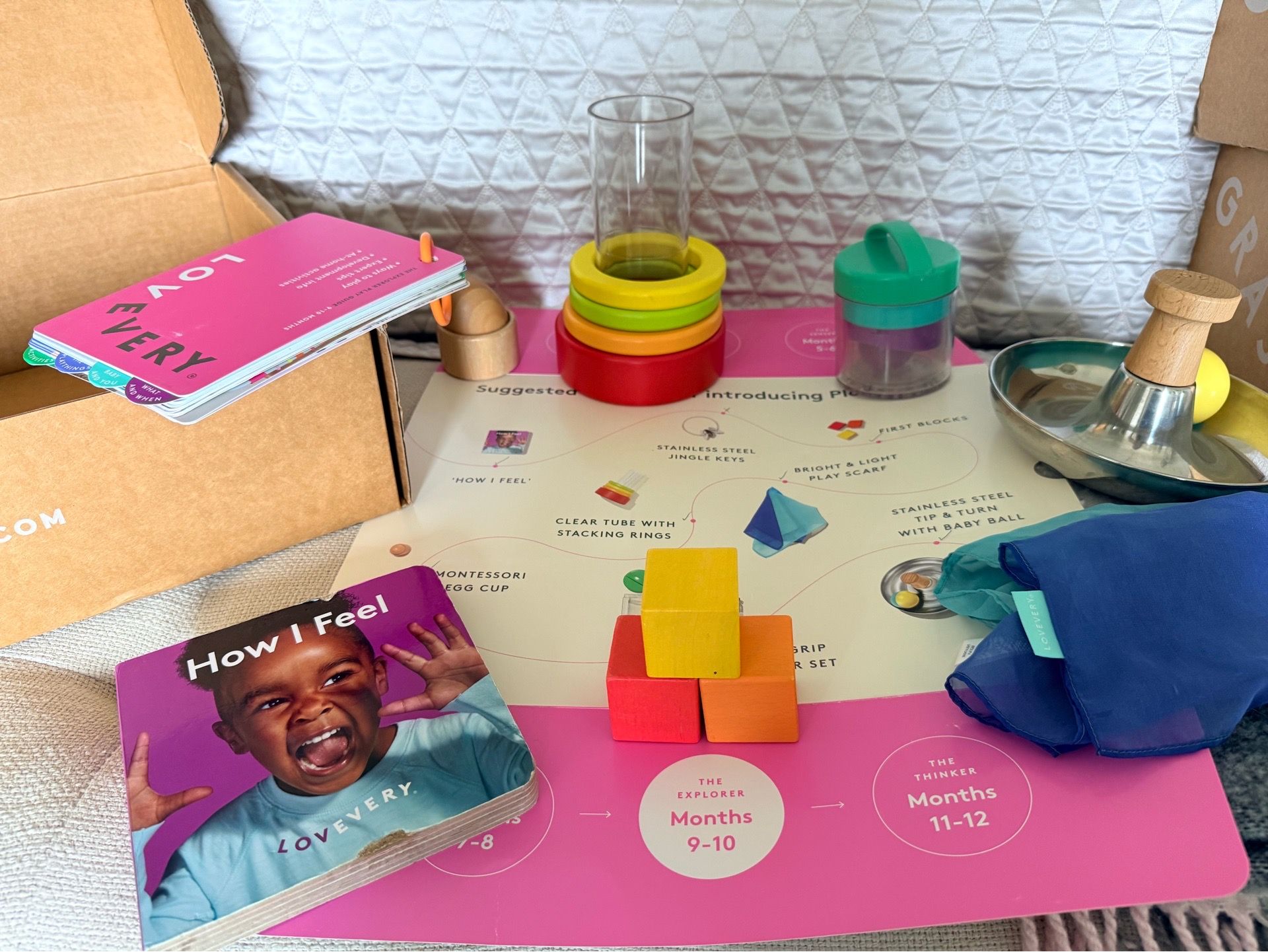 Lovevery play kit 9-10 months
