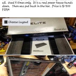 Super Rare Phoenix Gold Elite.1 Bass Amp