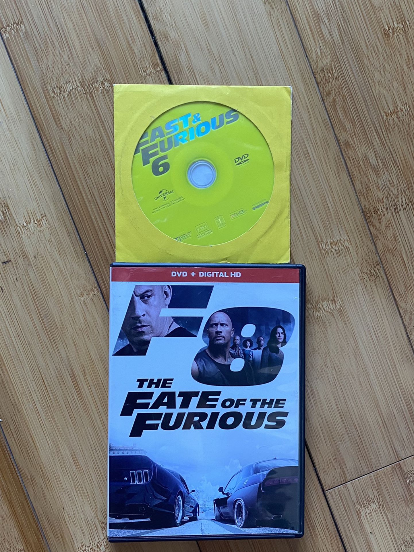 F8 Of The Furious Fast 8 + Fast 6 Combo Pack