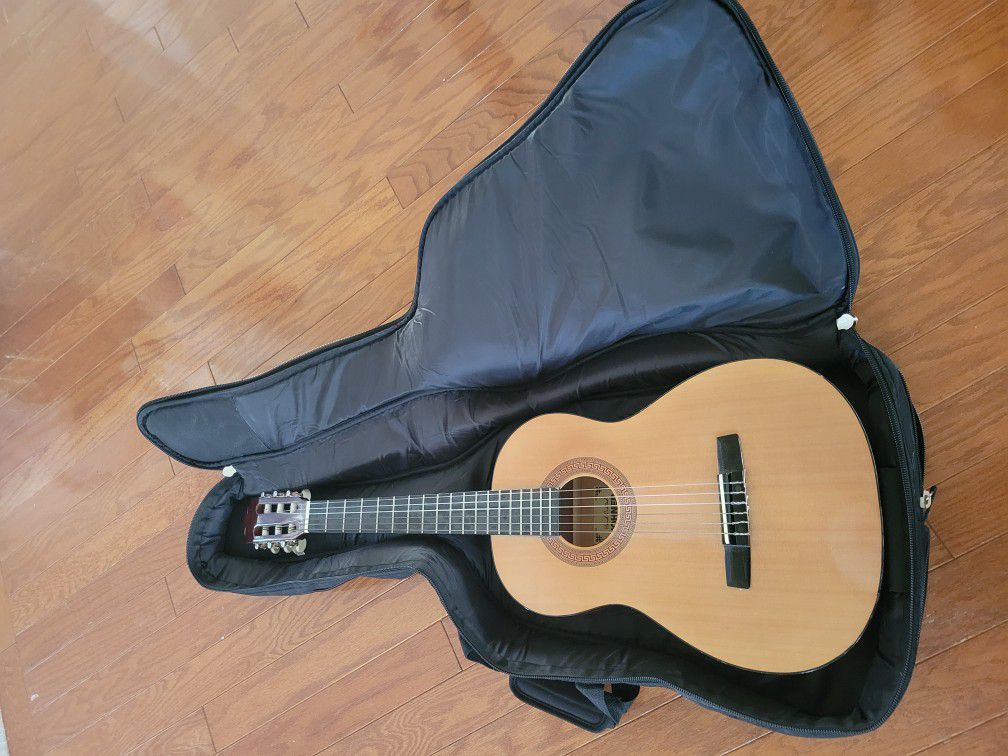 Junior size guitar
