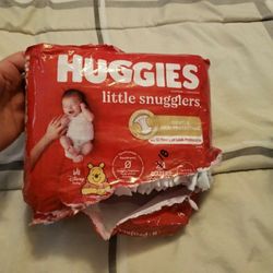 HUGGIES And PAMPERS Both Are  Size NEWBORN
