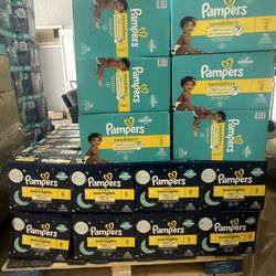 Prices Firm In Ad - Gilbert- Higley & Warner- Pampers Pañales Swaddlers 3,7 ; Overnights 3, 5; Cruisers 360 4, 6, 7 PJ MASKS 3T-6T