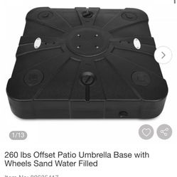 New Patio Umbrella Base