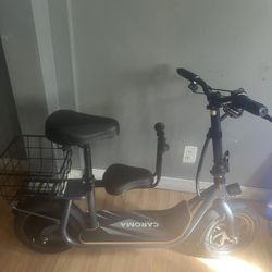 New Electric Scooter With Two Seats very Nice For The Summer😍
