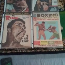 The Ring Boxing Magazine. 147 Total. Come And Take A Look.  Cassius Clay Sonny Liston 